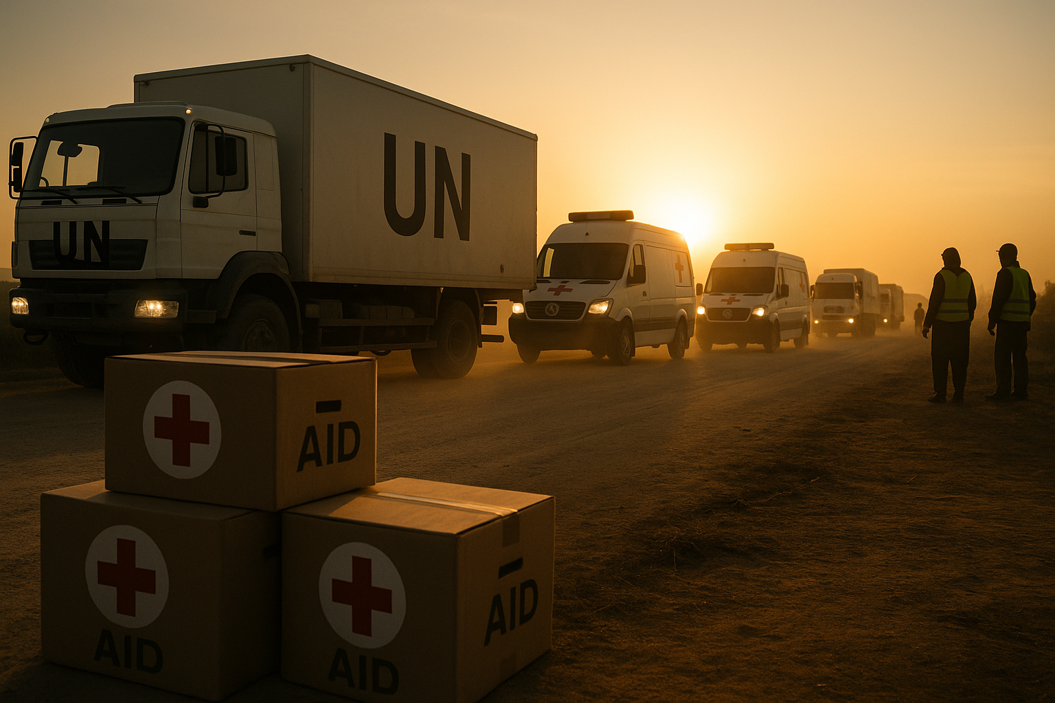 UN Security Council adopts resolution on humanitarian corridors